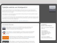 Tablet Screenshot of hotelgaudi.nl